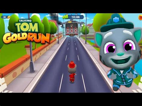 Talking Tom Gold Run All Characters Unlock Bosses Fight Fireman Tom