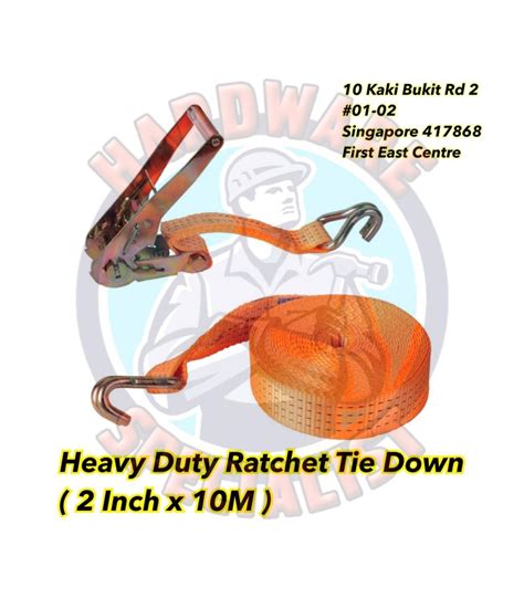 Heavy Duty 4000kg Ratchet Tie Down Lashing Strap