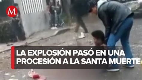 Hombre Pierde El Pie Por Explosi N De Pirotecnia En Veracruz Youtube