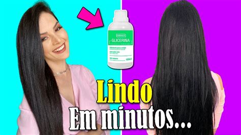 5 Receitas Caseiras POTENTES GLICERINA que Vão Deixar seu CABELO