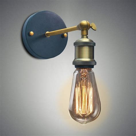 Jual Wall Lamp Retro Fitting E Edison Lampu Dinding Kafe Rumah Home