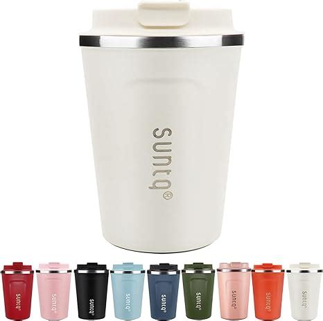 SUNTQ Reusable Coffee Cups Travel Coffee Travel Mug With Leakproof