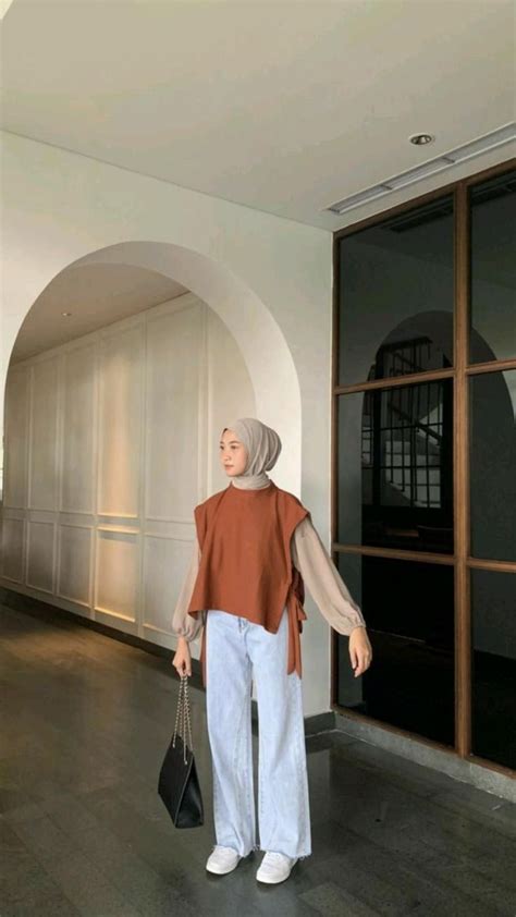 Ootd Hijabers Inspirasi Fashion Hijab Casual Hijab Outfit