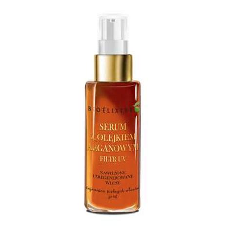 BIOELIXIRE ARGAN OIL Regeneracyjne serum do włosów z olejkiem