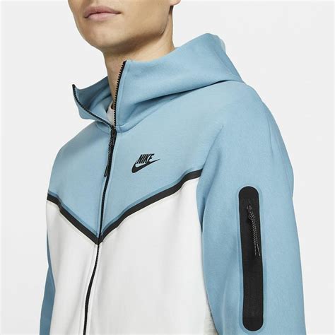 Nike Tech Fleece - Blue / White / Grey (FULL TRACKSUIT) – Dazone