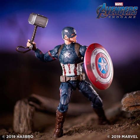 Walmart Exclusive Marvel Legends Endgame Captain America & Mjolnir! - Marvel Toy News