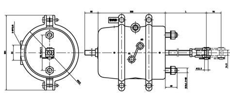 Type 3030 Brake Chamber Assembly