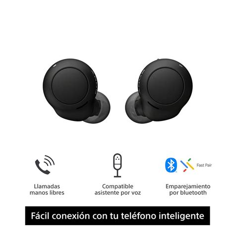 Ripley Aud Fonos Sony True Wireless Wf C Bluetooth Negro