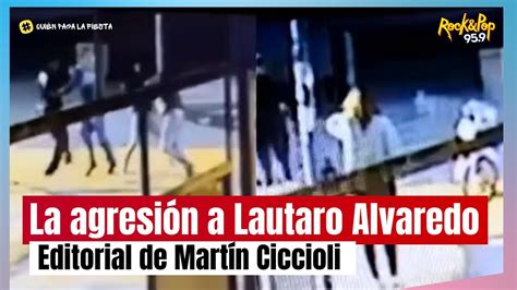 Editorial Mart N Ciccioli Sobre El Tr Gico Caso De Lautaro Alvaredo