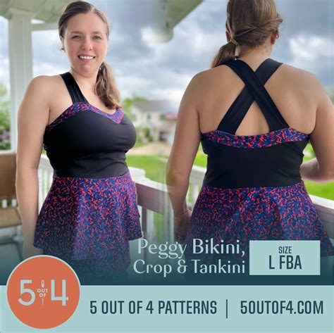 Peggy Bikini Crop And Tankini 5 Out Of 4 Patterns