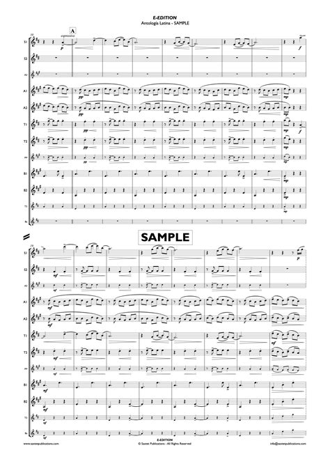 Antología Latina Saxtet Publications