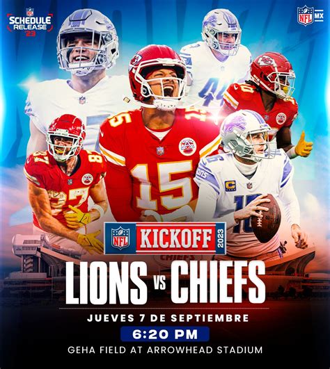 Chiefs Lions Abrir La Temporada De La Nfl