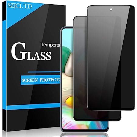 Amazon Pack Samsung Galaxy A A Privacy Screen Protector G