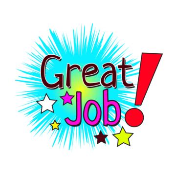 Great Job Team Clipart Black