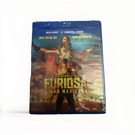 Furiosa A Mad Max Saga Blu Ray Digital 2024 New Sealed 2509