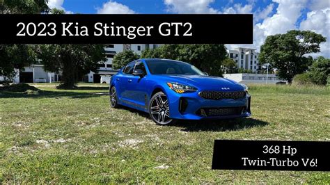 2023 Kia Stinger Gt2 A Desirable Sport Sedan Youtube