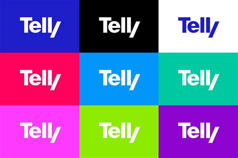 Vizuální Identita Telly Logo Font