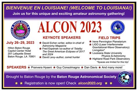 ALCon 2023 – Astronomical Gumbo – The 2023 Astronomical League ...