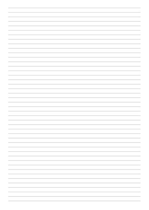 Free Printable Narrow Lined Paper Lined Paper Printable