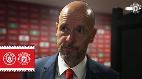 Erik Ten Hag R Agit La D Faite Du Derby Man City Contre Manchester