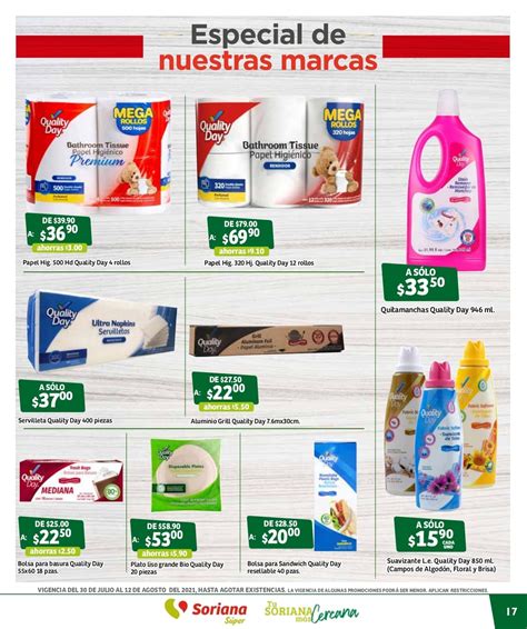 Folleto Soriana Super Bajamos Los Precios Del De Julio Al De