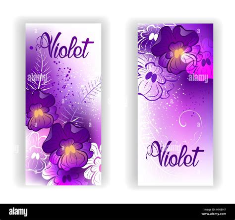 Violetas Dibujo Im Genes Vectoriales De Stock Alamy