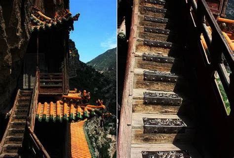 China Hanging Temple Trip Chinese Temple Built On The Cliff