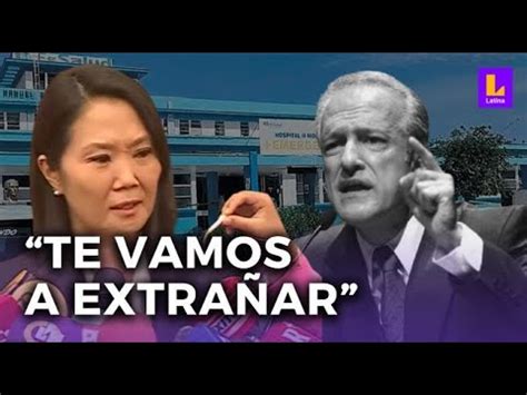 Fuerza Popular Keiko Fujimori Y Miki Torres Se Pronuncian Tras Muerte