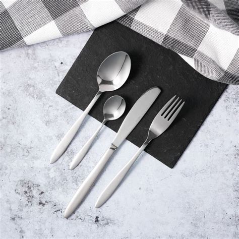 Set Tacamuri Inox AMBITION Marabella 24 Piese 6 Persoane