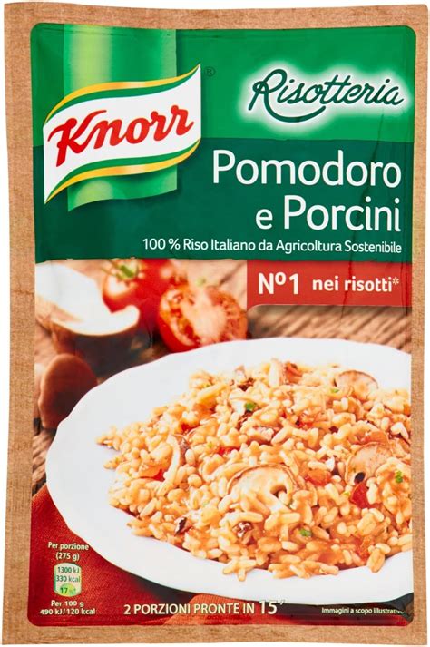 Knorr Risotteria Pomodoro E Porcini Pezzi Da G G