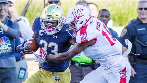 3 Reasons Why Notre Dame Football Beat Miami University 52 17