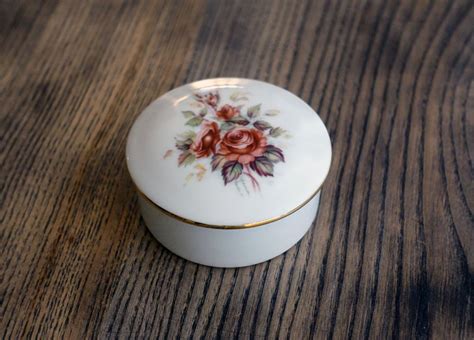 Vintage Porzellan Dose D Schen Limoges France Mit Rosen Acheter Sur