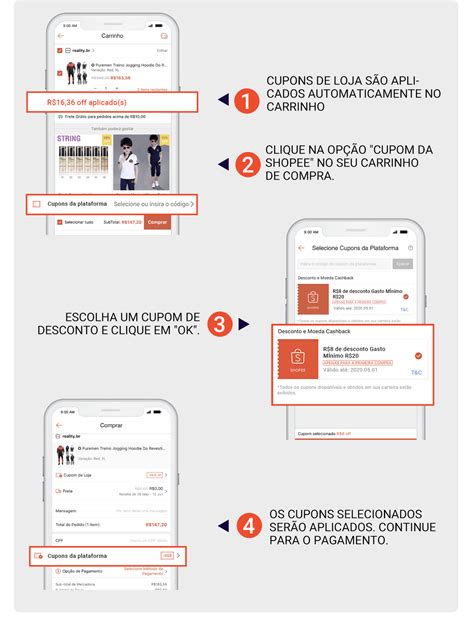 Cupom De Desconto Compre Com Vários Cupons Shopee Brasil 2020