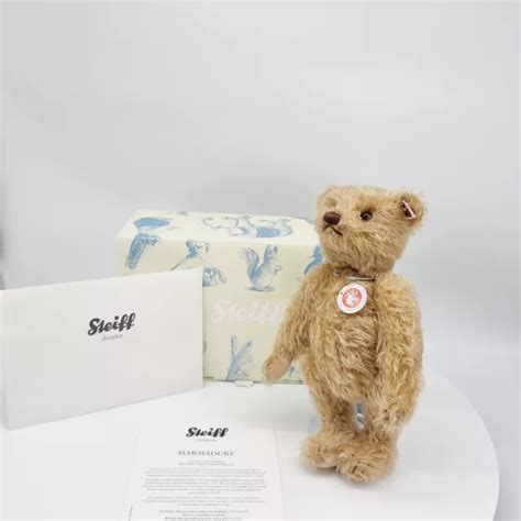 STEIFF 663871 TEDDYBÄR Marmaduke limitiert 1500 aus 2011 28 cm Mohair