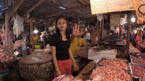 Public Market At Night In Cogon Cagayan De Oro Gopro K Youtube