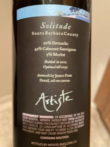 Artiste Solitude Vivino Us