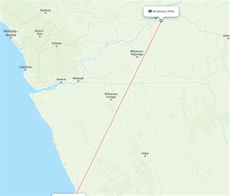 All Flight Routes From Luanda To Kinshasa Lad To Fih Flight Routes