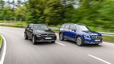 SUV-Vergleich: Mercedes GLB 220 d vs. GLC 220 d | AUTO MOTOR UND SPORT