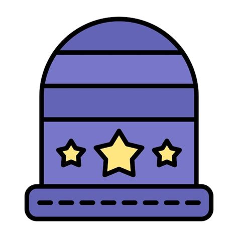 Premium Vector Winter Hat Flat Illustration