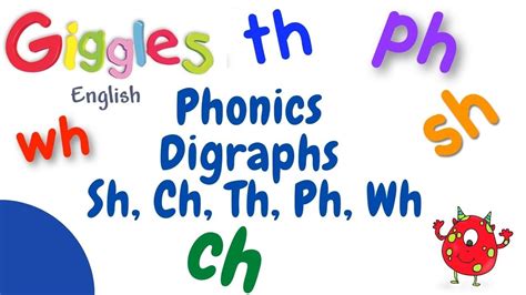 Phonics Digraphs Sh Ch Th Wh Ph Youtube