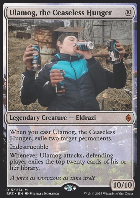 Ulamog The Ceaseless Hunger Thirst Mtglardfetcher