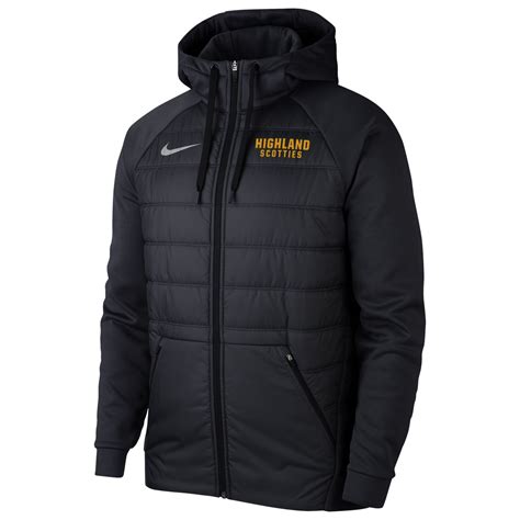 Nike Highland Scotties Black Thermal Jacket Timber Integration Demo Site