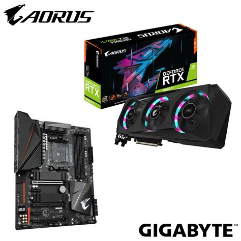 Gigabyte GeForce RTX 3060 Ti AORUS ELITE 8G Rev 2 0 LHR B550 AORUS