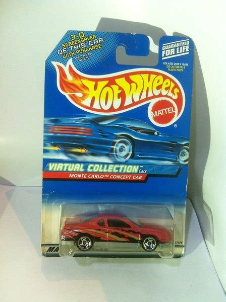 Jual Hot Wheels Virtual Collection Series Monte Carlo Concept Car Black Gold Tampo