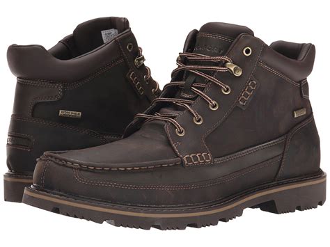 Lyst - Rockport Gentlemen's Boot Moc Mid Waterproof in Brown for Men