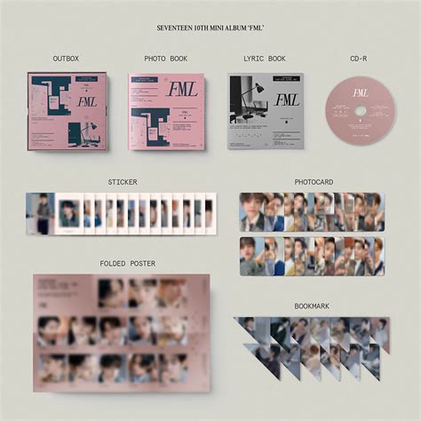 Seventeen 10th Mini Album 「fml」リリース《 Loppi・hmv限定特典付き》 K Pop・アジア