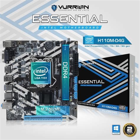 Jual Motherboard Vurrion Essential H M D G Nvme Socket Lga