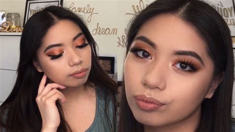 Copper Smokey Eye Using Morphe R Palette Brittany Buena Youtube