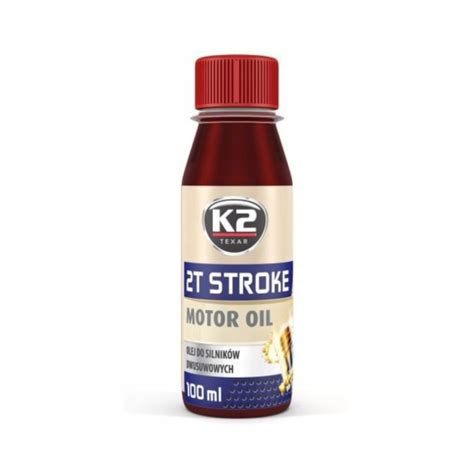 K2 STROKE OIL 2T OLEJ DO MIESZANKI PALIWA DWUSUWÓW CZERWONY 100ml