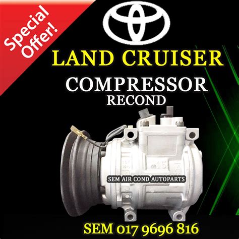 TOYOTA LAND CRUISER RECOND COMPRESSOR RECON KOMPRESOR CAR AIRCOND